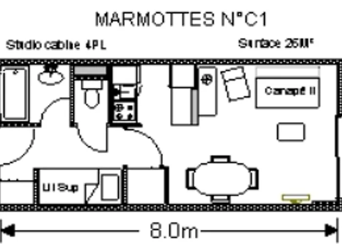 公寓 Confort A Gourette Pour 4 Pers, Animaux Admis - Fr-1-859-15 欧波讷